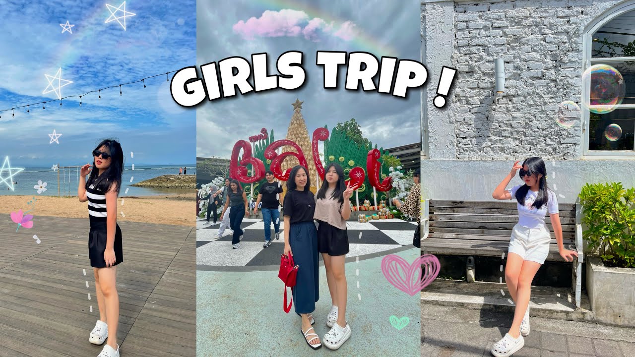girls trip in bali!! ⛱️☀️