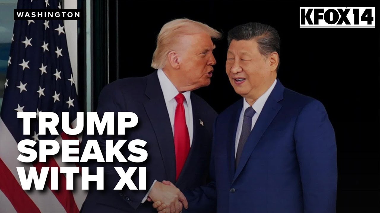 President Trump DISCUSSES IRAN with China's President Xi