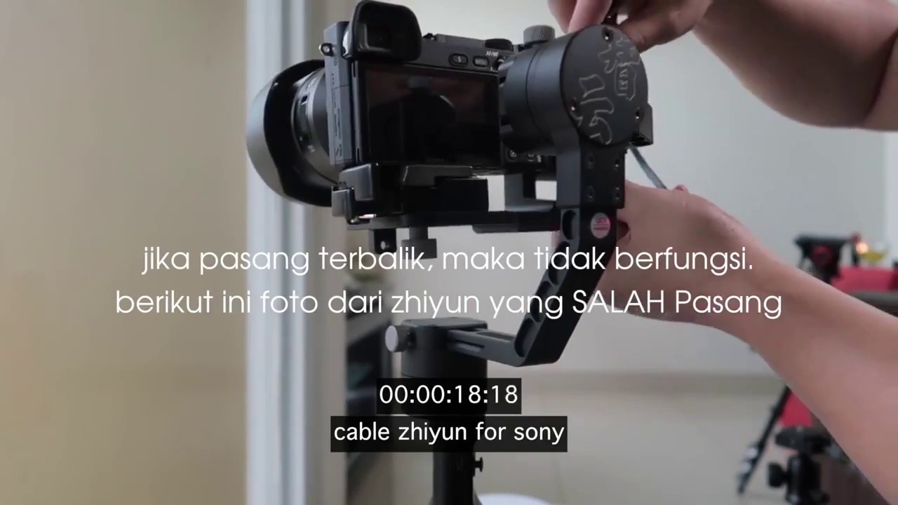 Zhiyun Sony Cable Tutorial for Crane M and Crane
