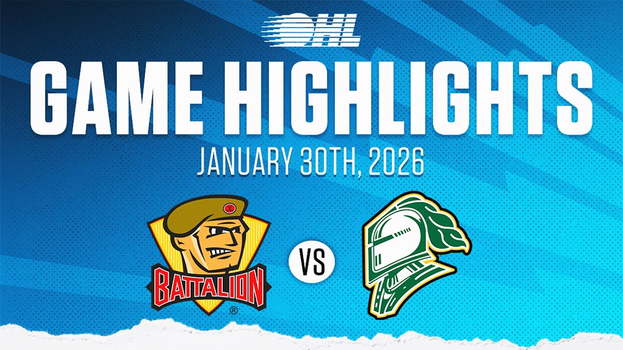 Najważniejsze momenty OHL: Batalion North Bay @ London Knights, 30 stycznia 2026 r.