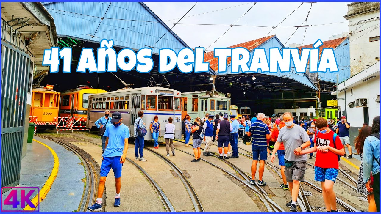 【4K】Buenos Aires Walk, 41 AÑOS del TRANVÍA HISTÓRICO de Buenos Aires - CABALLITO | [WALK Tramway 4K]