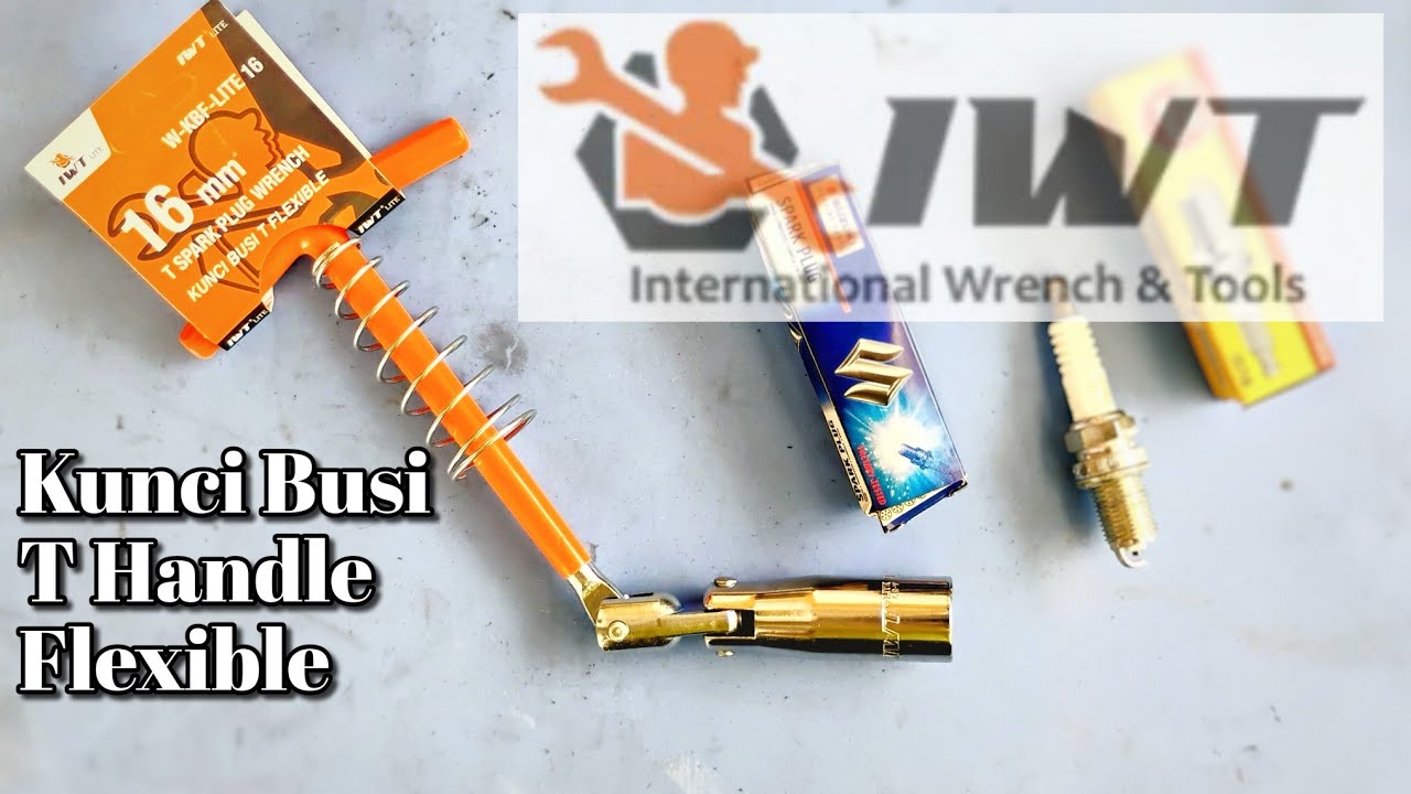 💥Kunci busi T flexible IWT W-KBF-LITE 16 | Review Tes Torsi