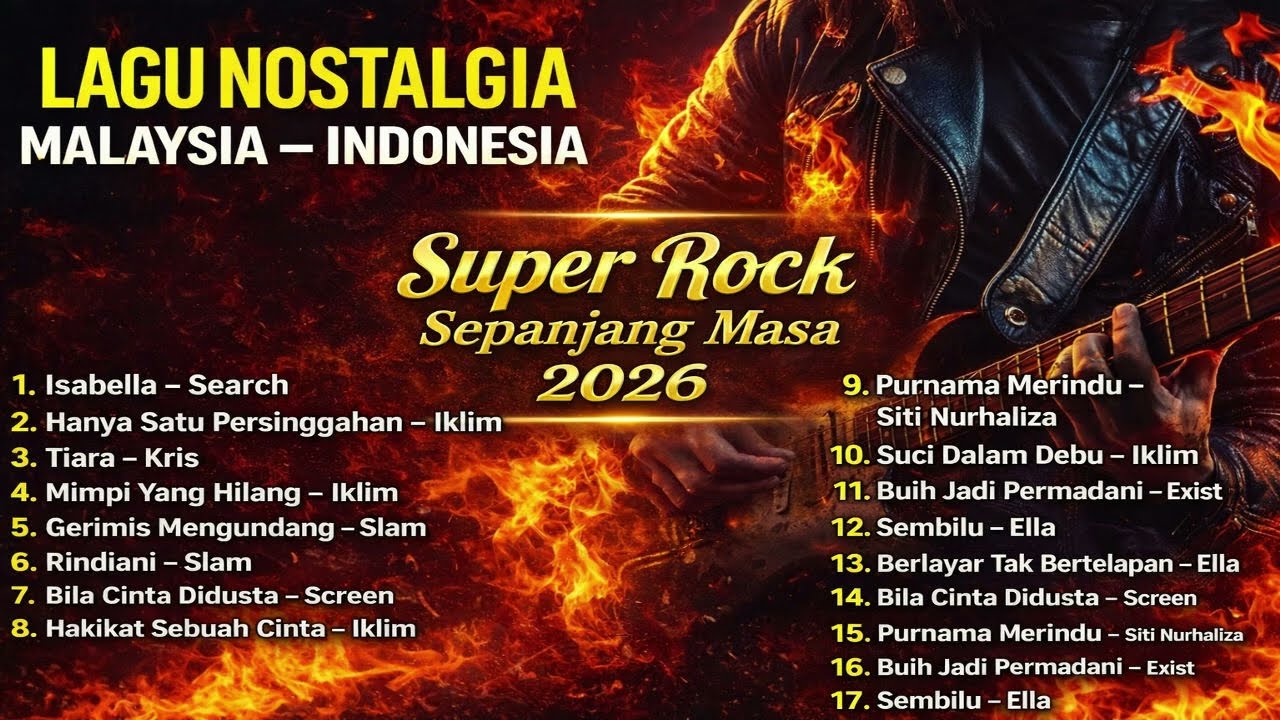 LAGU HITS SUPER ROCK MALAYSIA -INDONESIA