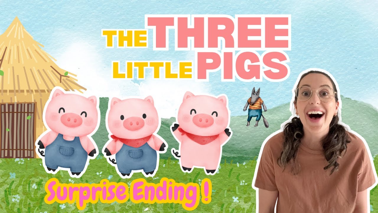 Learn Literacy with The Three Little Pigs | Low Stim | Bedtime Story | Brain Break Songs Milestones