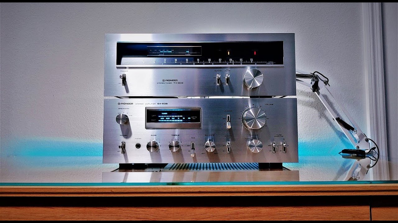Pioneer SA-608 Integrated Amp with Pioneer TX-608 Tuner