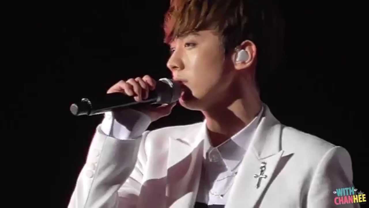 [WITHCHANHEE] 150328 Chunji (Yêu Lại Từ Đầu) @ Music Bank in Hanoi