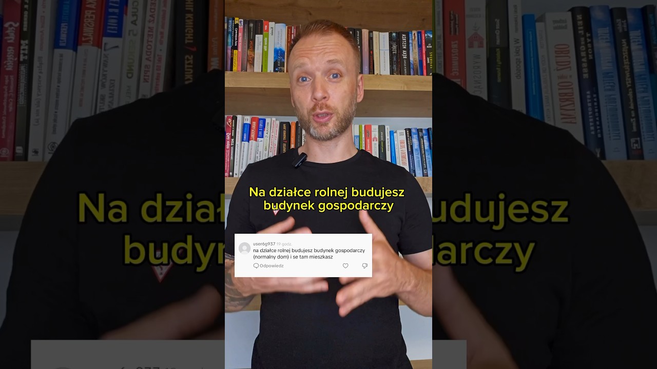 czy można wybudować budynek gospodarczy i zamieszkać w nim, sprytnie omijając tym samym przepisy?