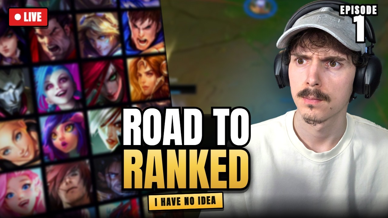 The Non-LoL Player's Journey Begins | Road To Ranked 1