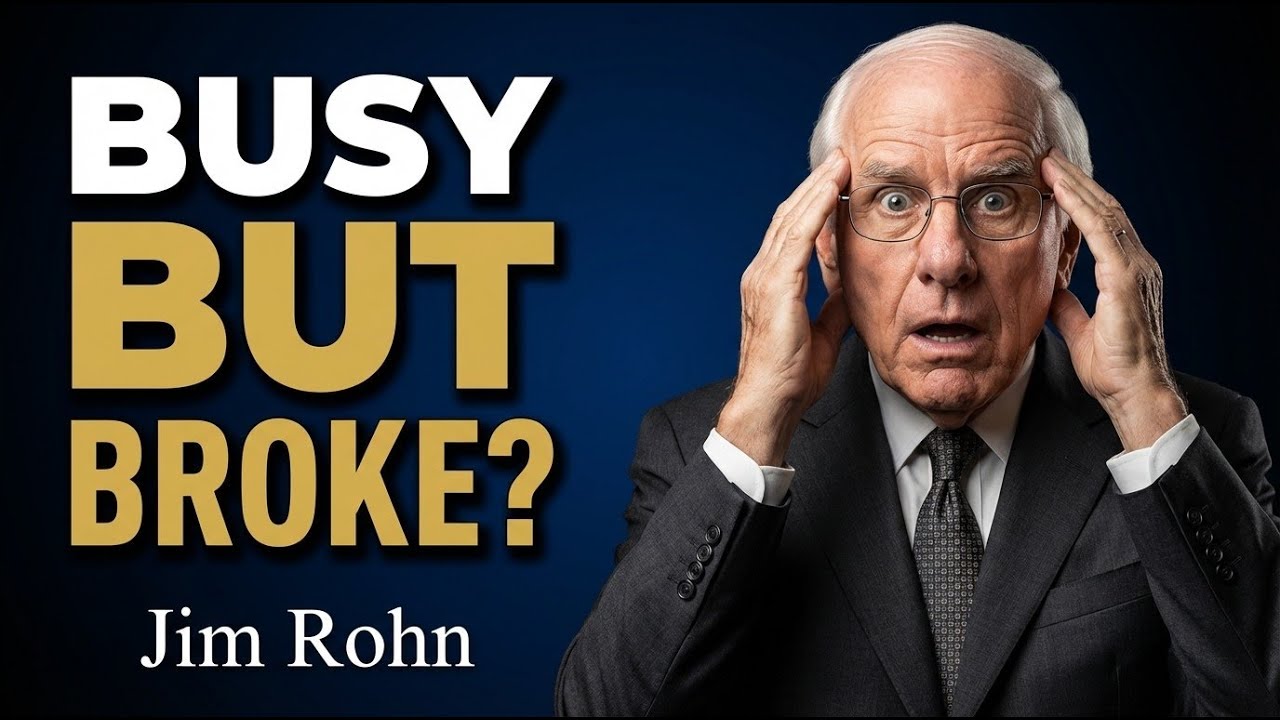 Jim Rohn: Why You're Busy But Broke (The Real Reason)