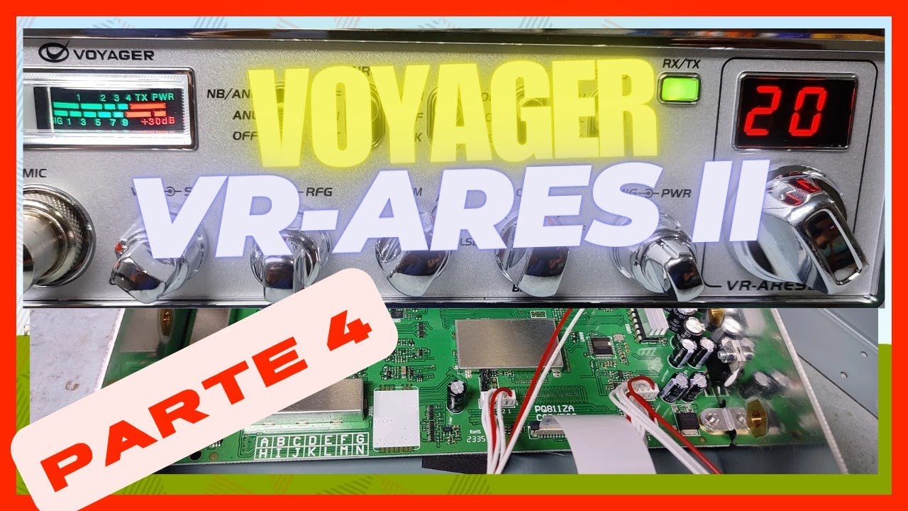 Voyager VR-Ares II MENU DE SERVIÇO parte 4