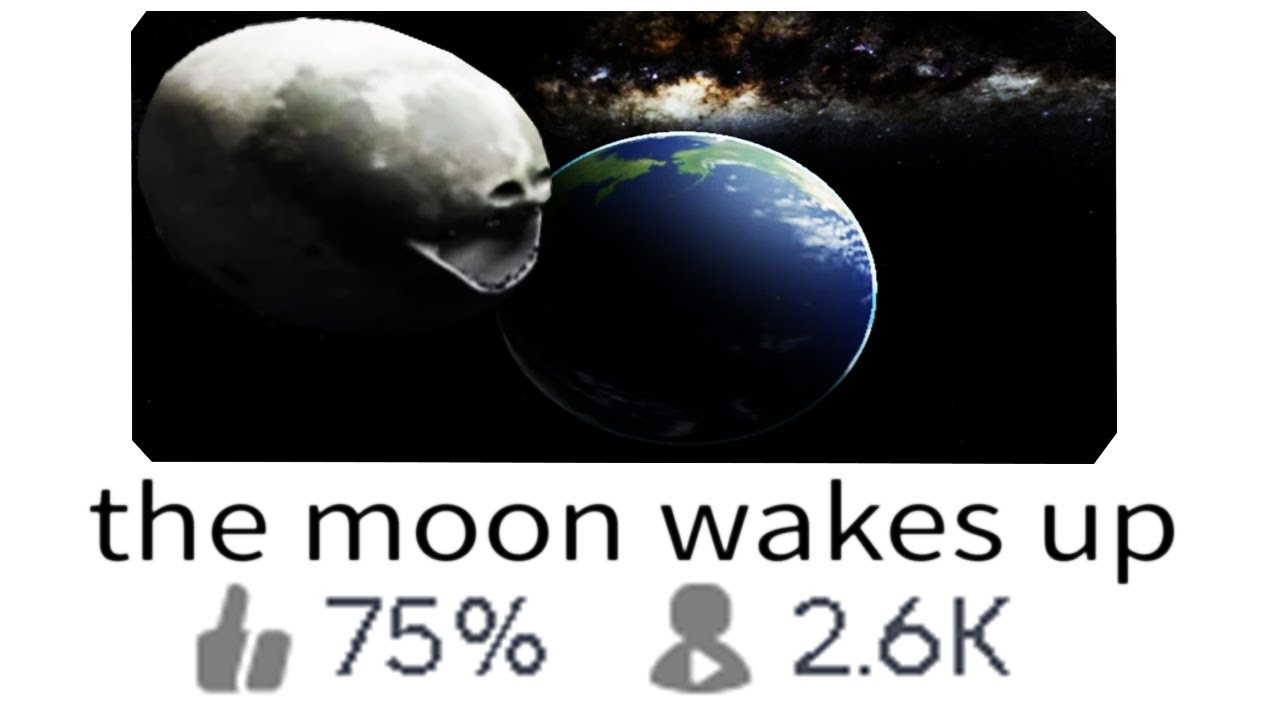 A ROBLOX game where the moon jumps you