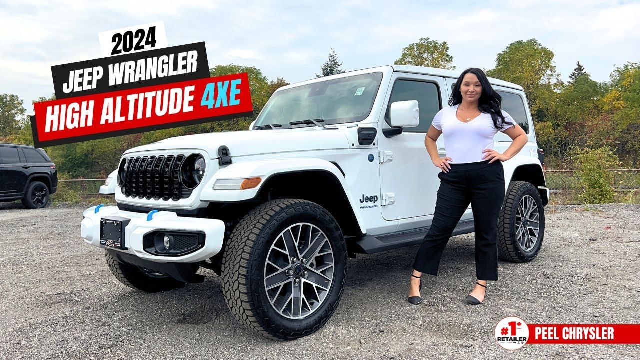 РАСПРОДАЖА! Jeep Wrangler 4XE 2024 HIGH ALTITUDE! — Это лучший внедорожник для покупки?! | Торонт...