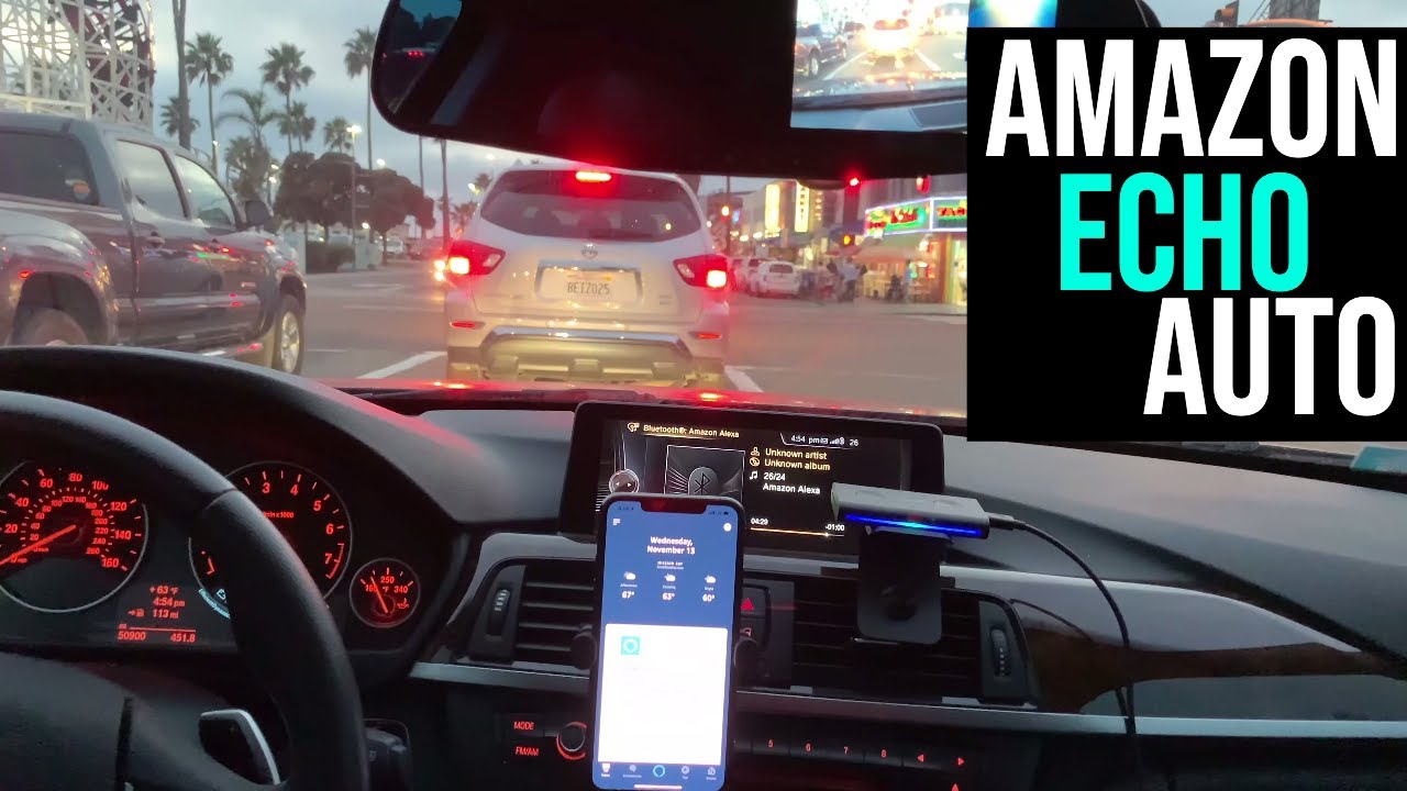 Echo Auto с настройкой и демонстрацией в автомобиле