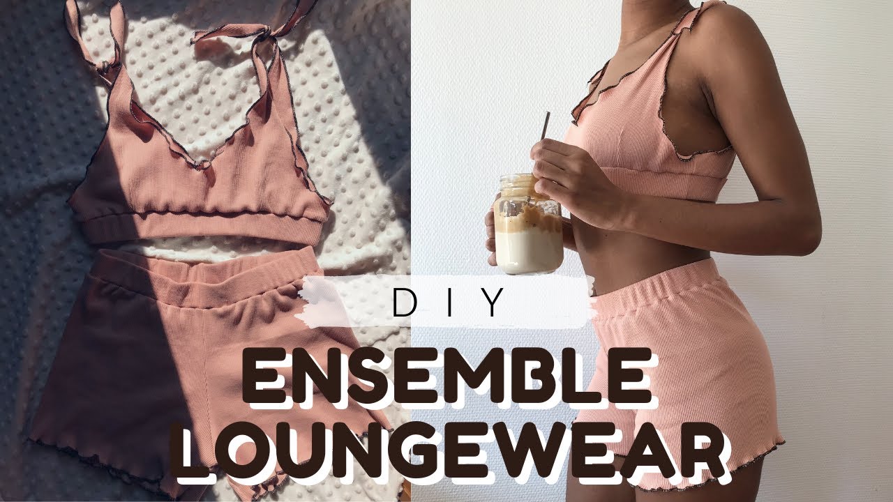 DIY ENSEMBLE LOUNGEWEAR l DIY LOUNGEWEAR SET