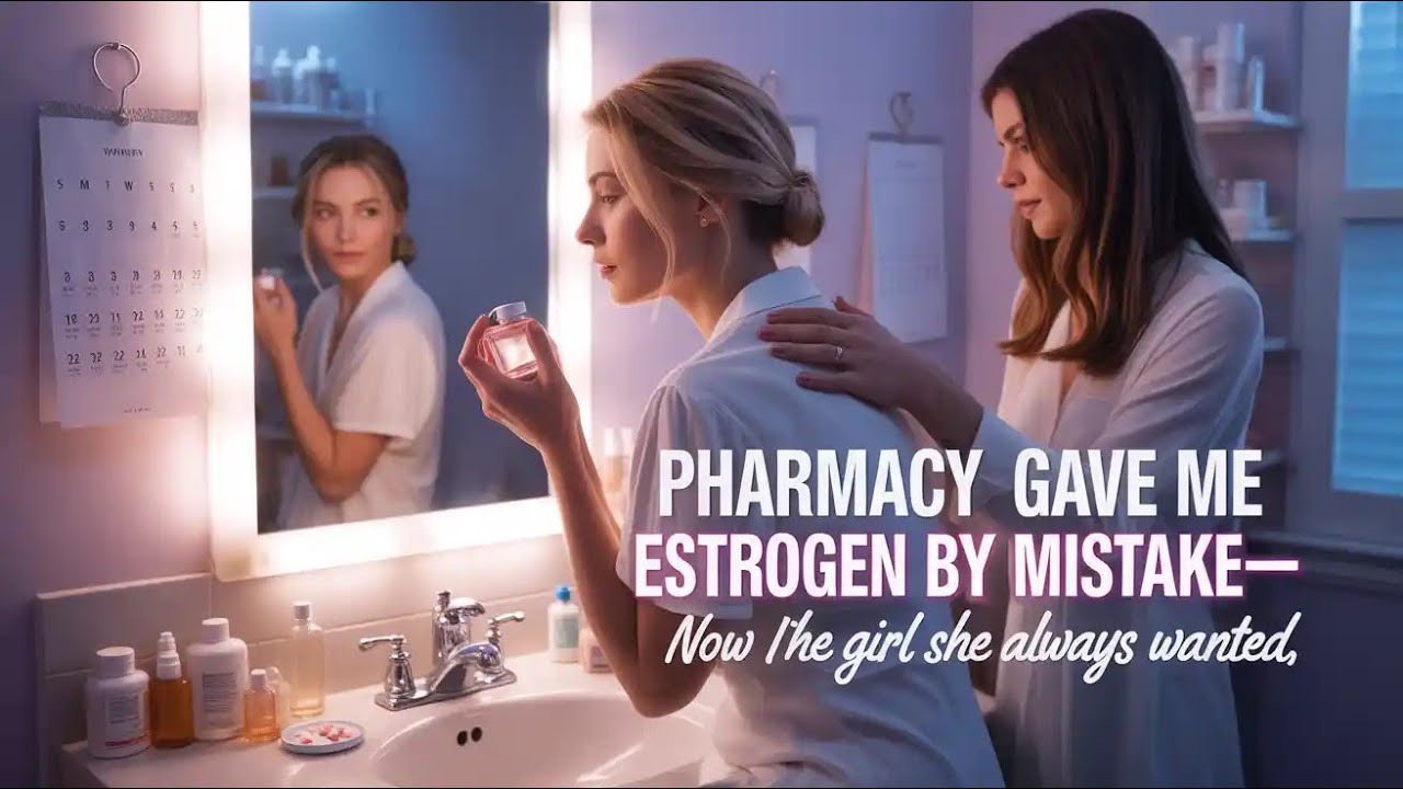 [Crossdressing Stories/MtF Transition  Pharmacy Gave Me Estrogen by Mistake—She Always Wanted