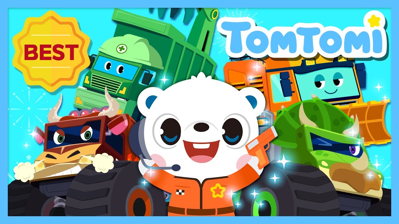 🛻2025 Fun Vehicle Songs Compilation 🎵 | Who’s the fastest?💨 | Kids songs #TOMTOMI