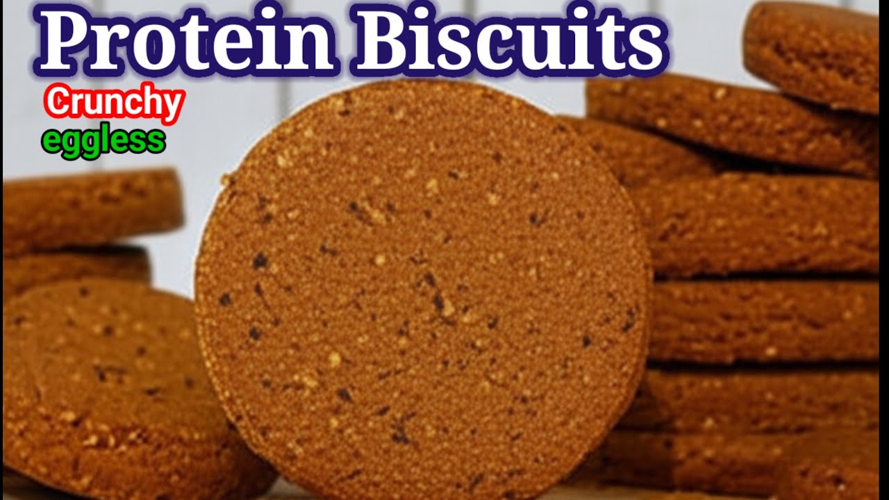 No Maida, No white Sugar! Super Crunchy millet Biscuits | High-Protein Snack
