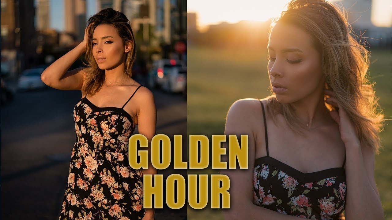 Take better GOLDEN HOUR portraits | Natural light Photography Tutorial
