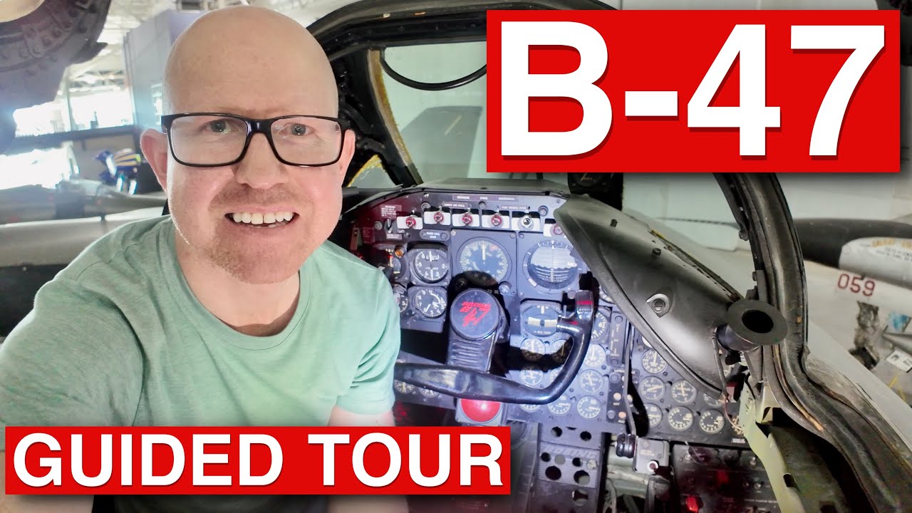 Boeing B-47 Stratojet guided tour.