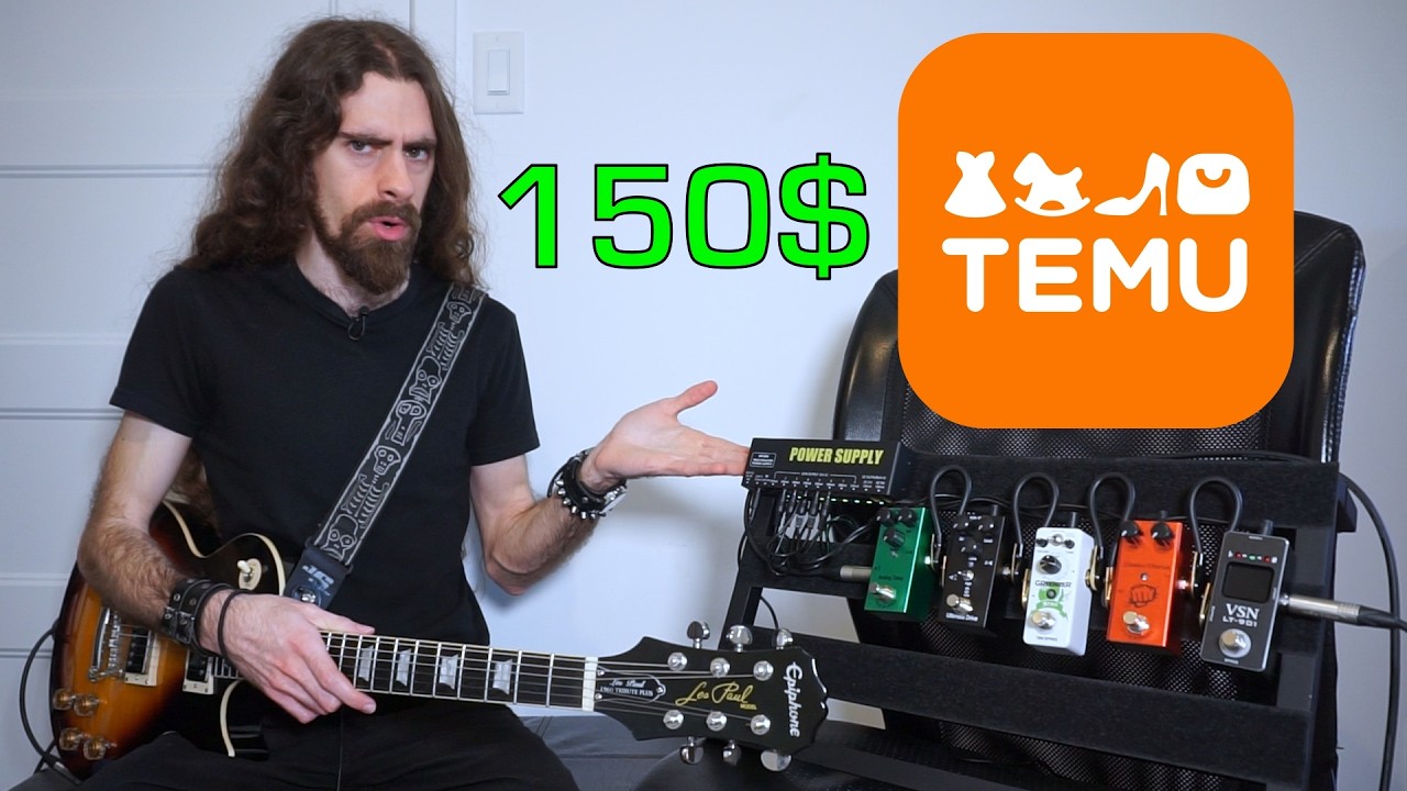 Насколько хорош педалборд Temu за 150$?