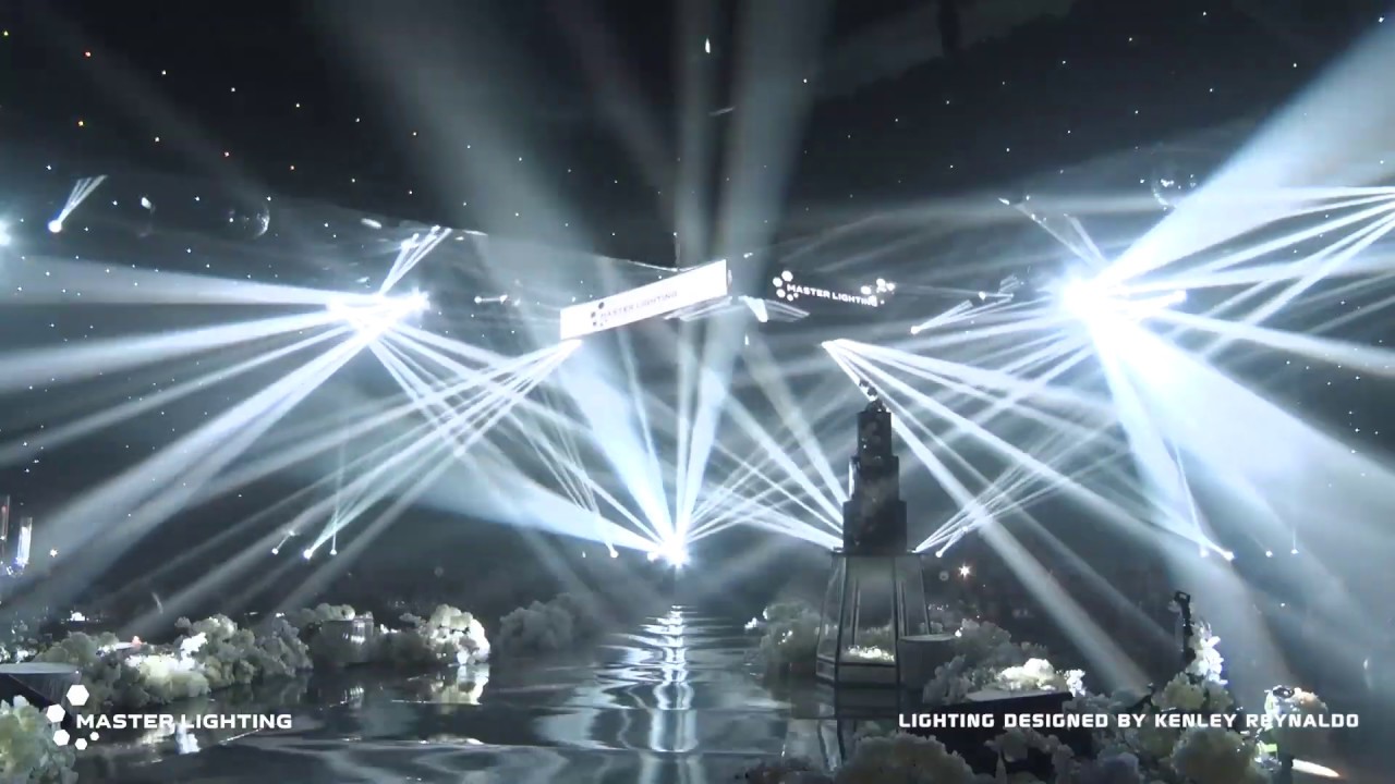 Indonesia Wedding Lighting Show