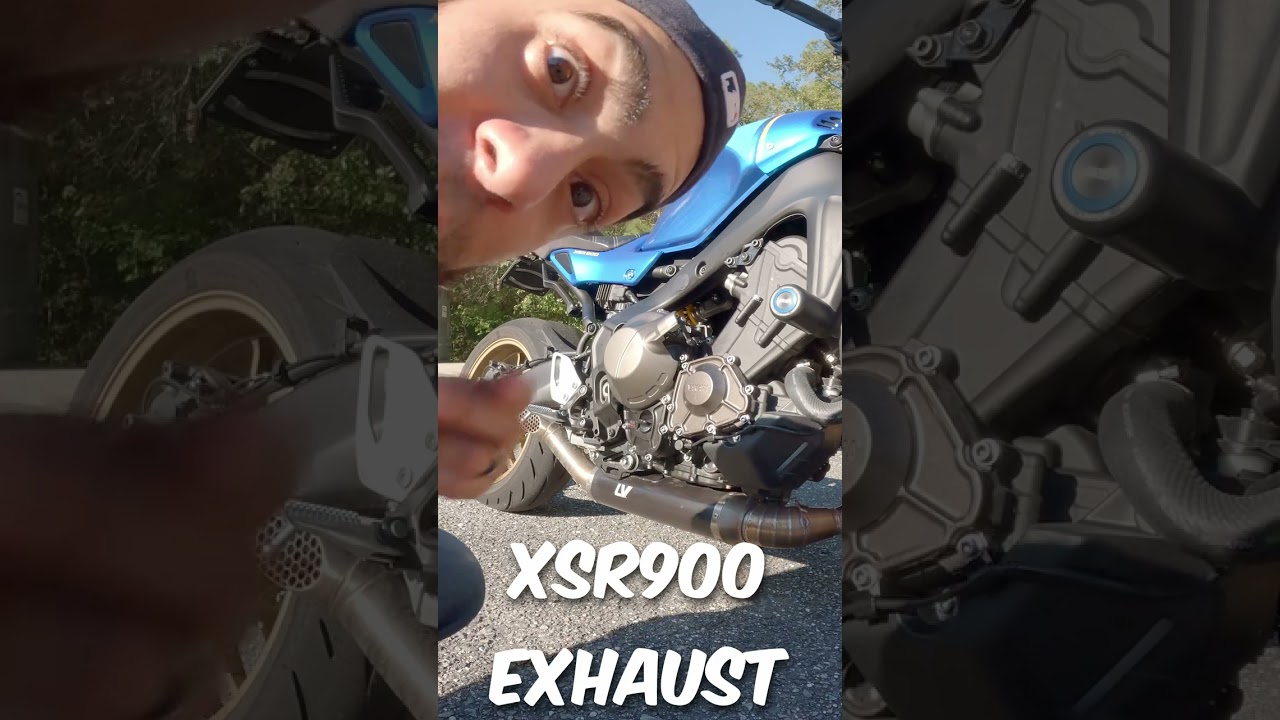 XSR900 Exhaust Sound