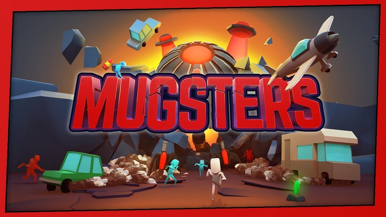 RUN OVER THE ALIENS - Mugsters (Co-op Gameplay)