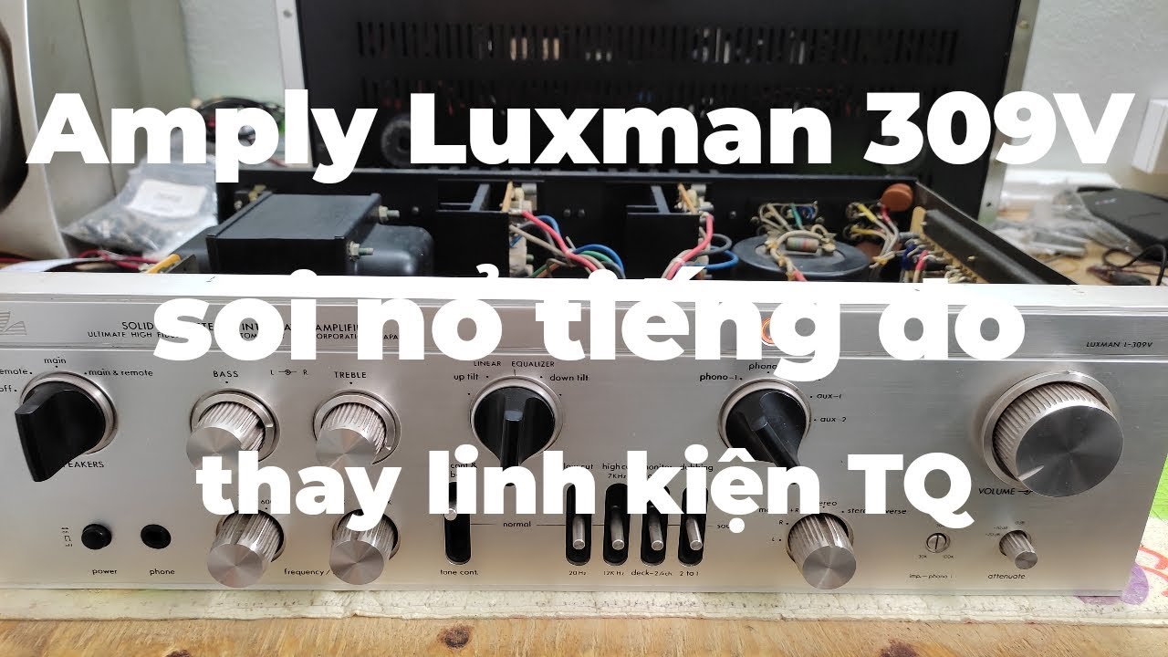 Sửa amply Luxman 309V 