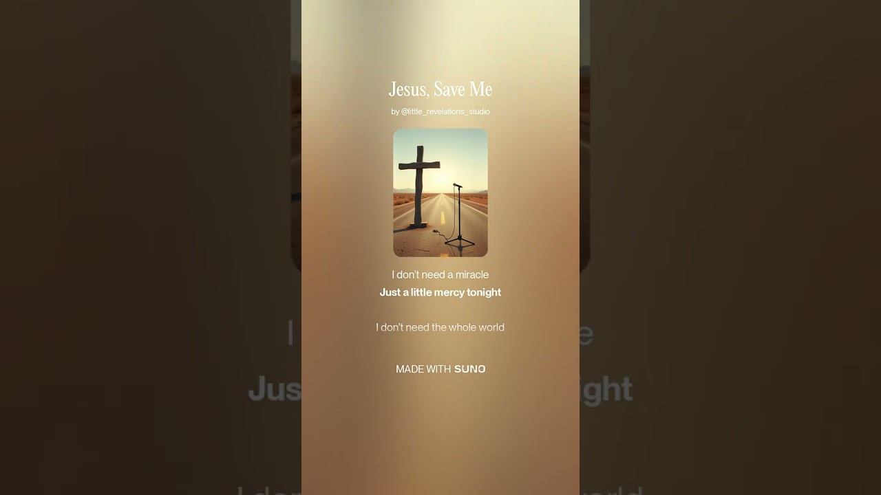 Jesus, Save Me