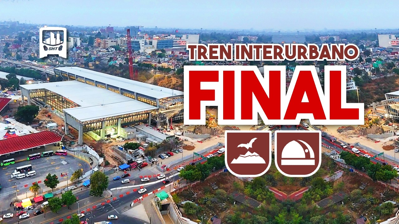 ¡Así está el TREN INTERURBANO a HORAS de su GRAN INAUGURACIÓN! | Avance FINAL, Observatorio.
