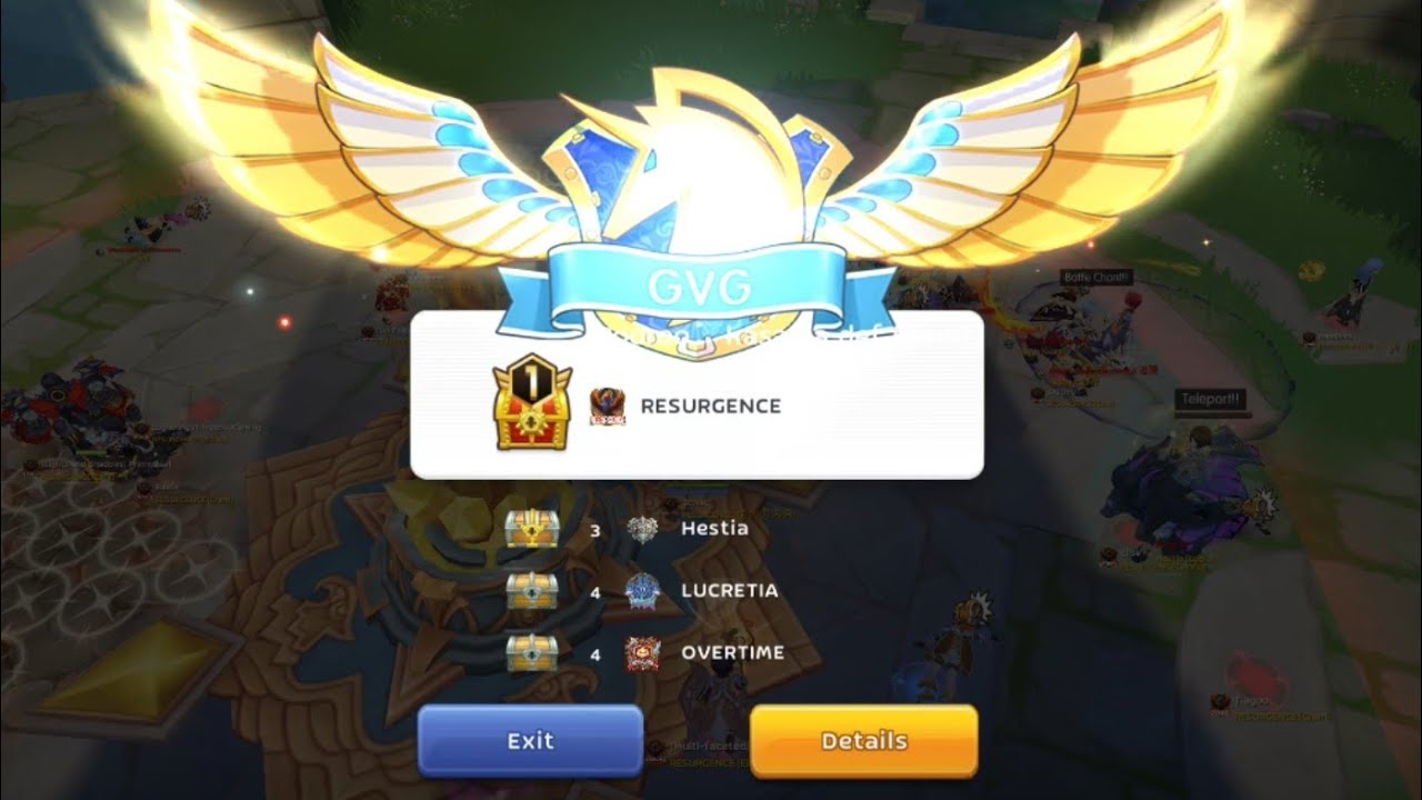 RESURGENCE WOC vs Hestia•Lucretia•OVERTIME - Team Sun Fight.