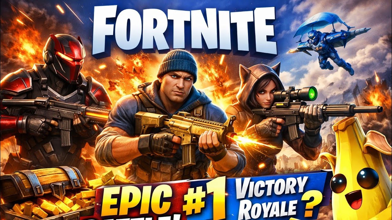 EPIC Fortnite Squad Battle 😱 | INSANE #1 Victory Royale!”