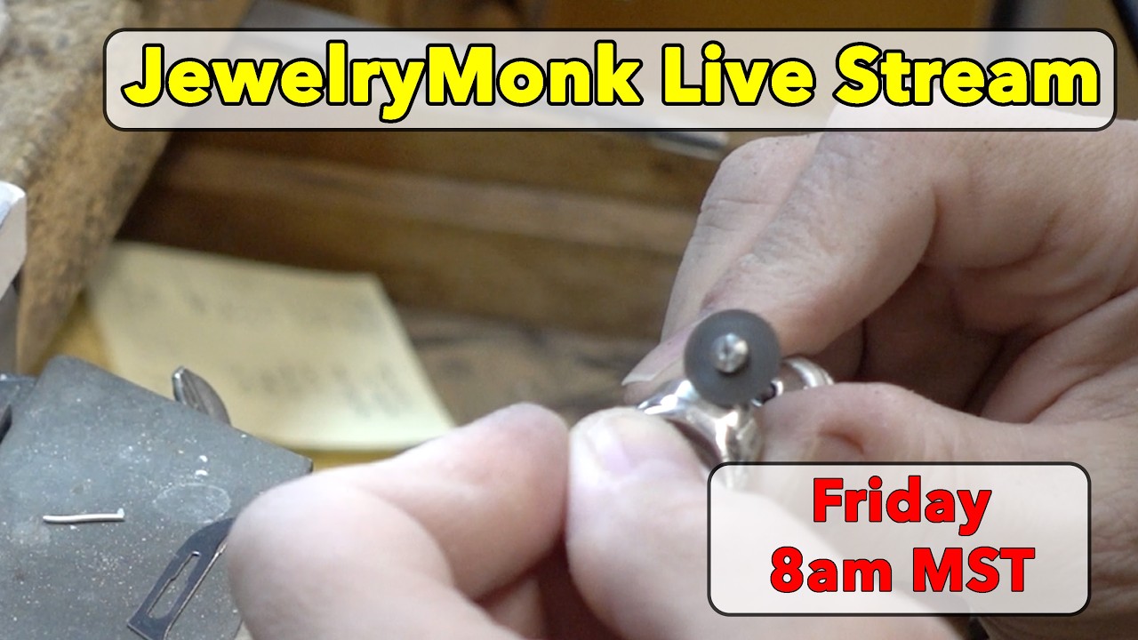 Polishing Like a Pro: Live Bench Session JewelryMonk is live!