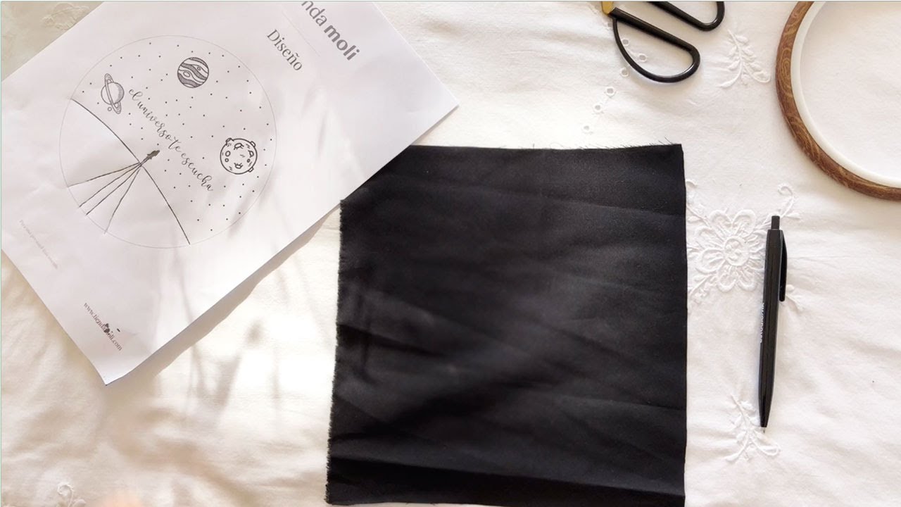 C&oacute;mo traspasar un dise&ntilde;o a una tela oscura