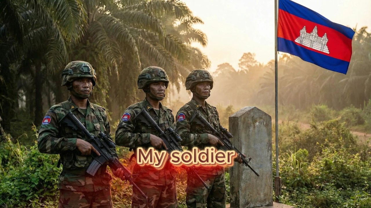 My Soldier លំនាំបទ កន្សែងអូនប៉ាក់ជូបបងយោធា