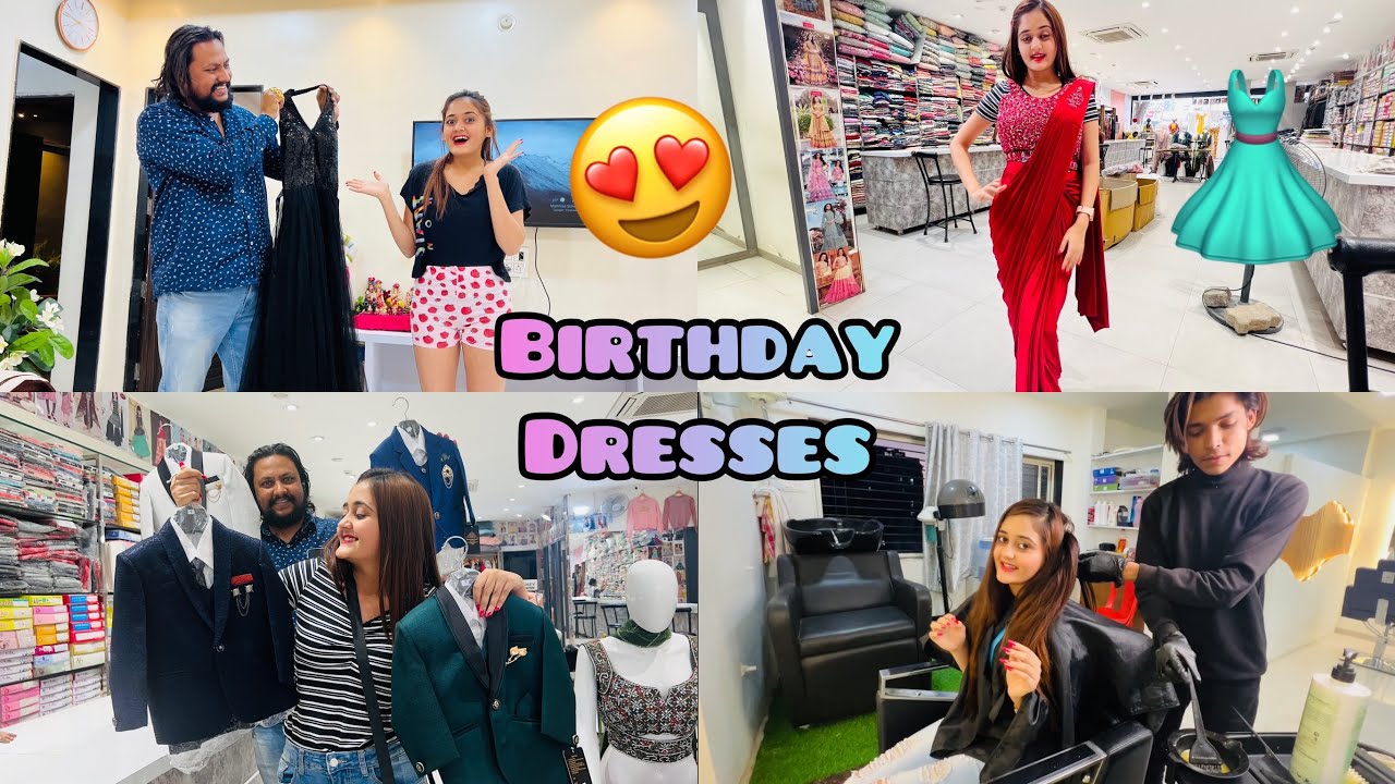 Bindass Kavya ki Birthday Dream Dresses Shopping | 1st time Eyebrows kiye New look & Nail Extension