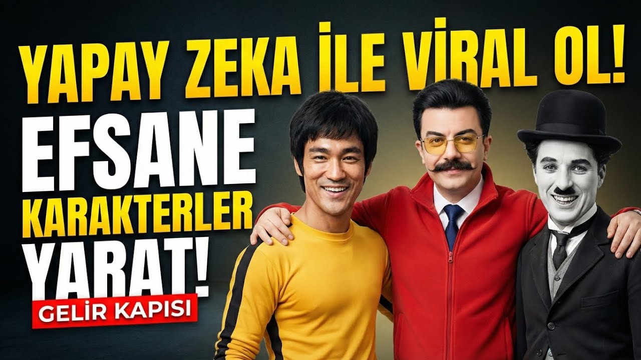 Yapay Zeka ile Viral Video Yapıp Para Kazan! (Kanıtlı Yöntem)