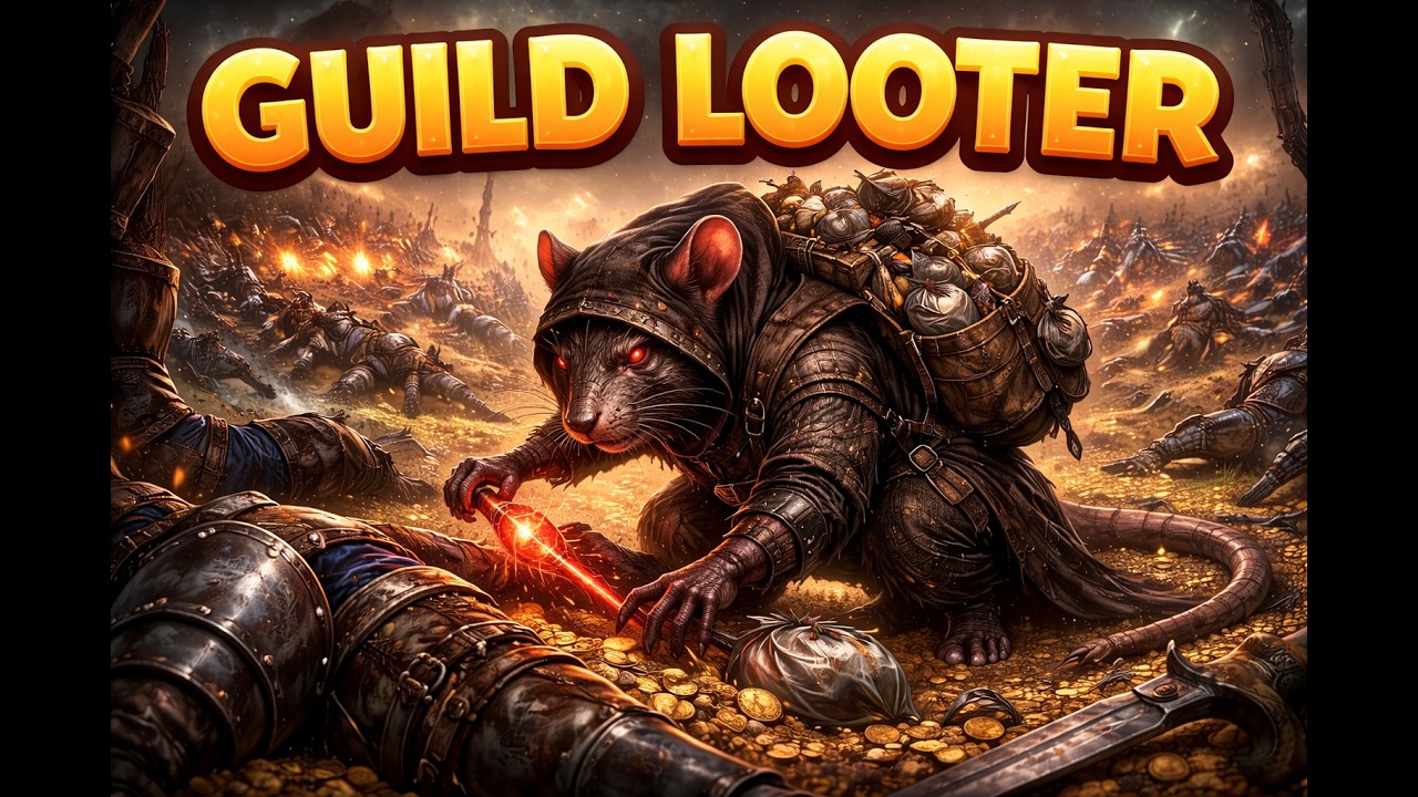 Albion Online ZvZ Guild looter #1