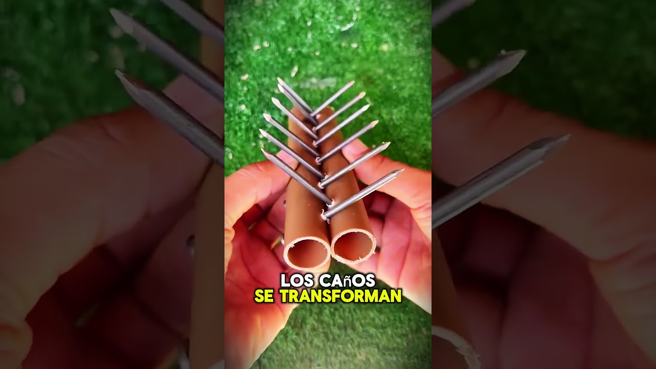 🛠️ &iexcl;Este RASTRILLO casero FUNCIONA mejor que uno de ferreter&iacute;a! 🌿