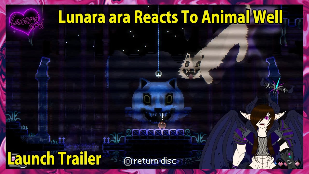 Lunara ara Reacts To Animal Well Launch Trailer