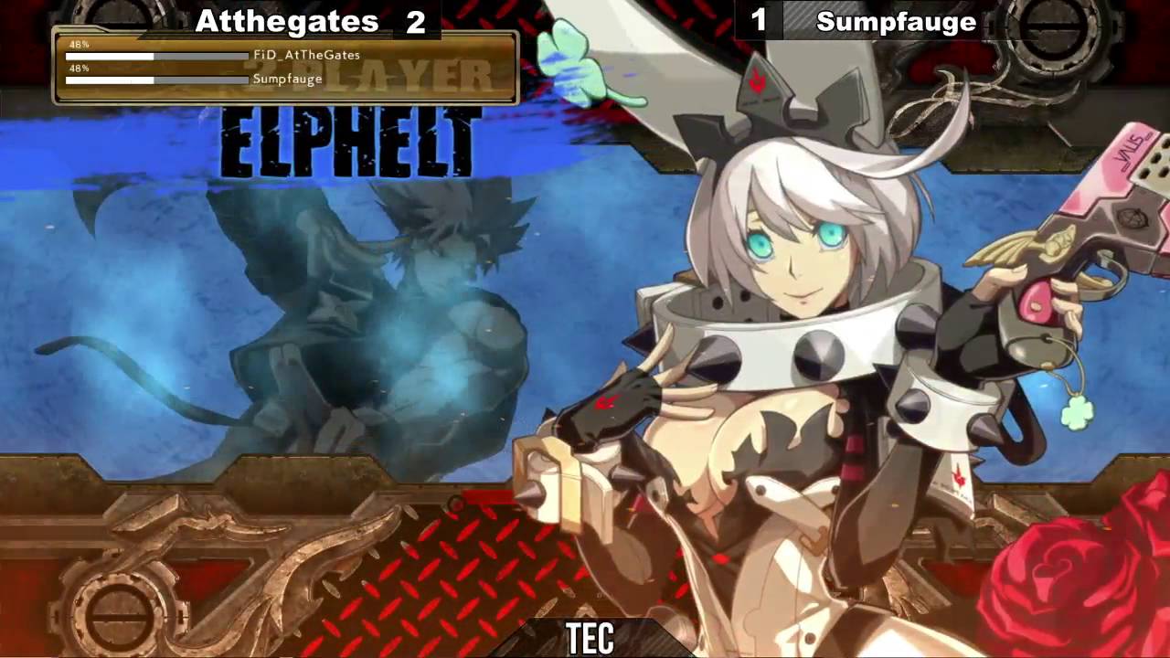 Guilty Gear XRD -Revelator- FT3 RR: Atthegates (Chipp) vs Sumpfauge (Elphelt)
