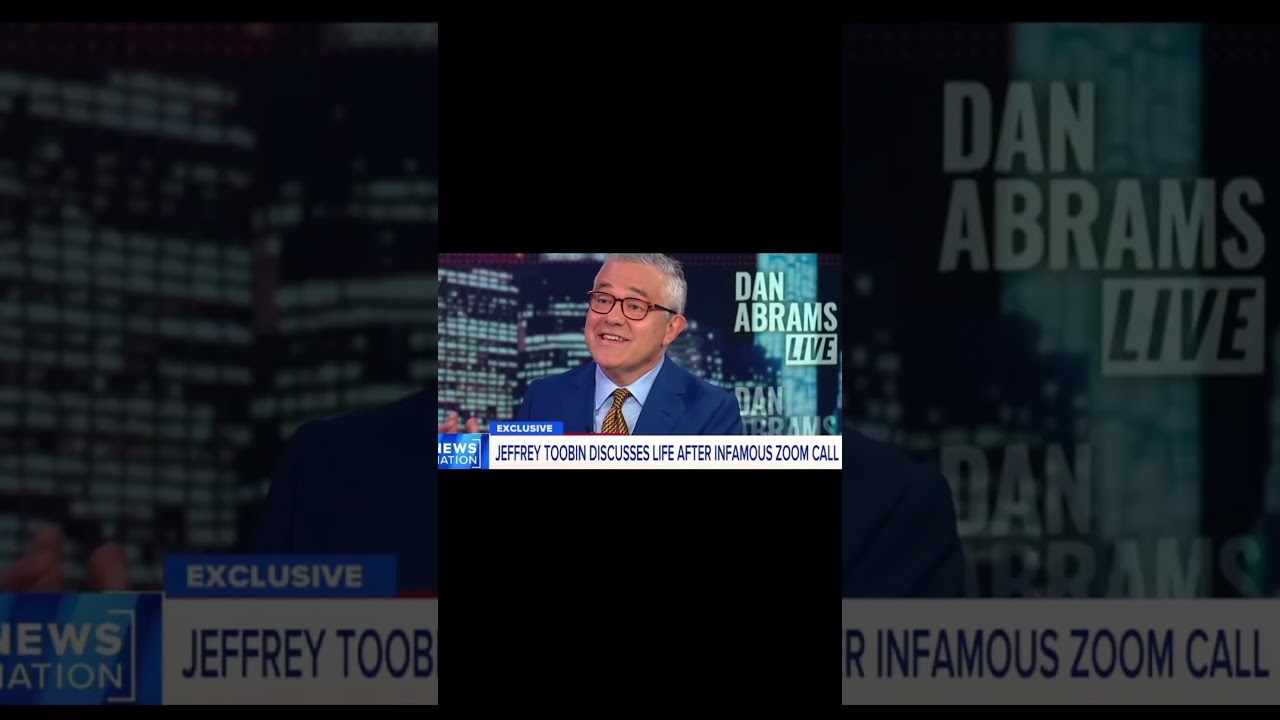 Jeffrey Toobin apology tour..#dubbing #funny #edit #cnn
