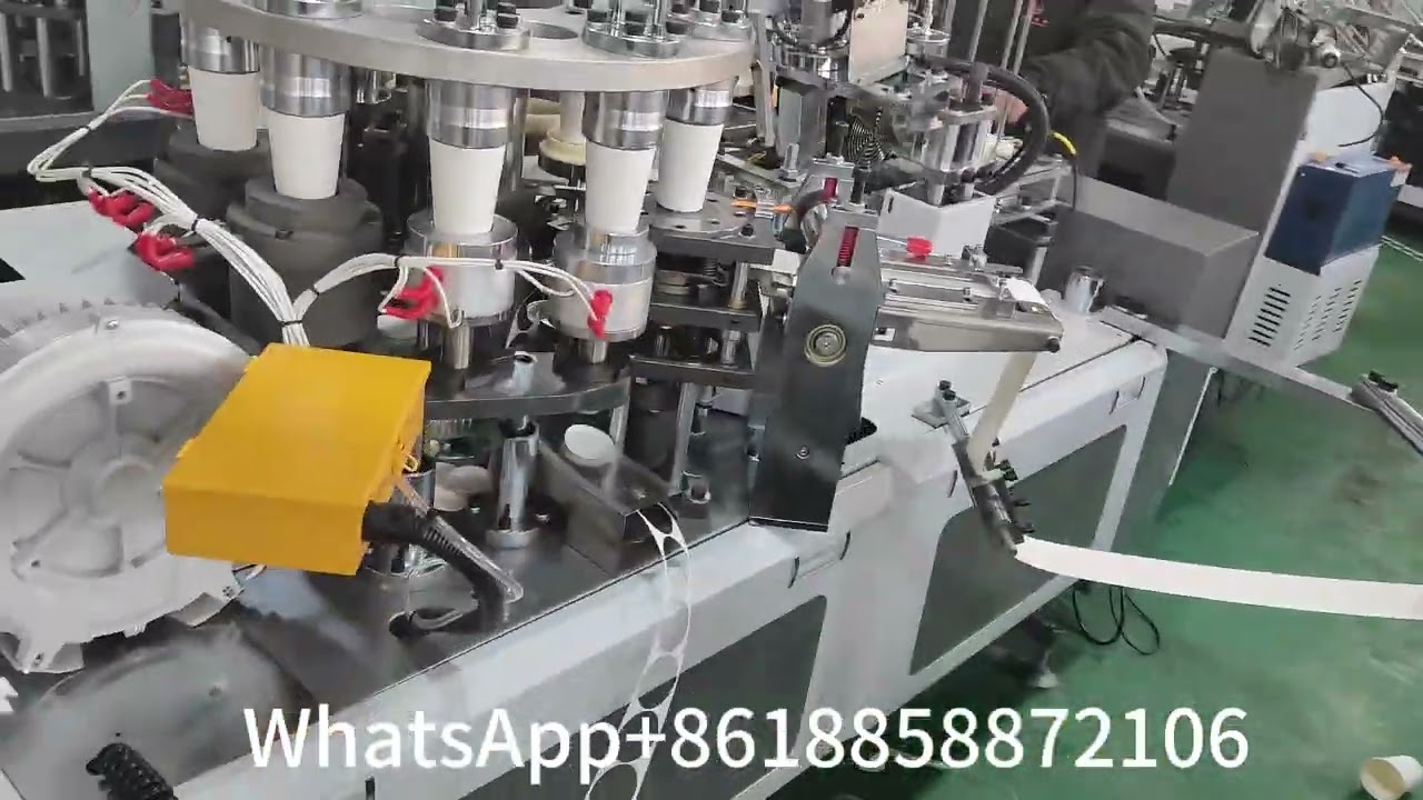ultrasonic heat paper cup machine