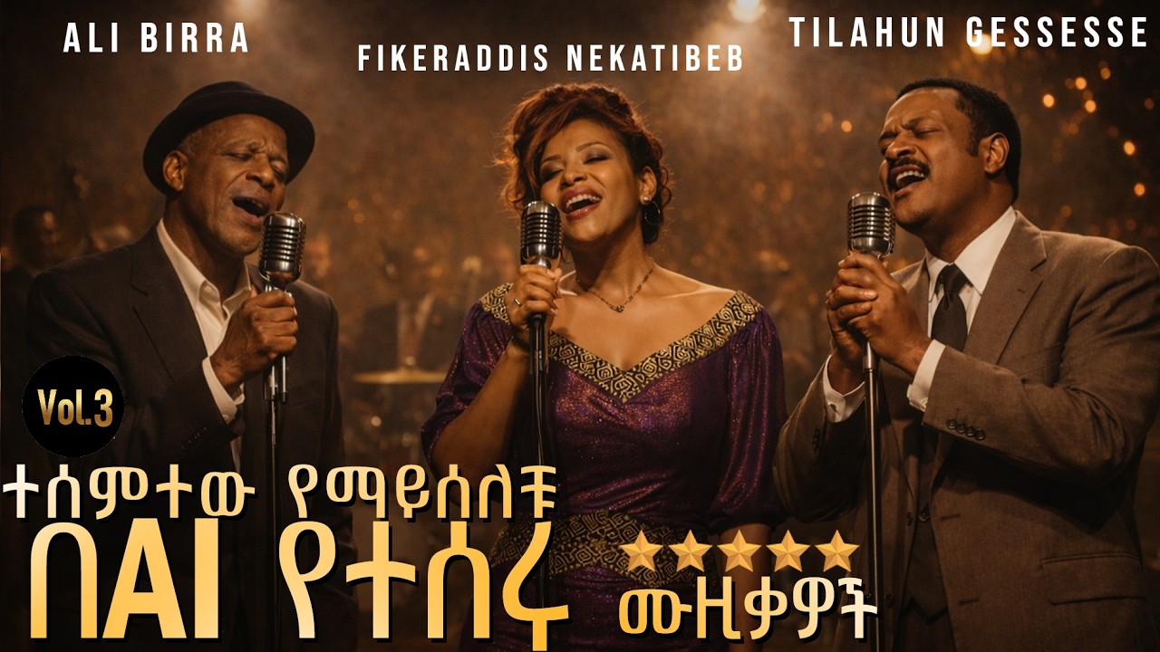 ተሰምተው የማይጠገቡ የሙዚቃ አምሮትን የሚያወጡ ጣፋጭ ሙዚቃዎች ስብስብ Ethiopian ai music collection