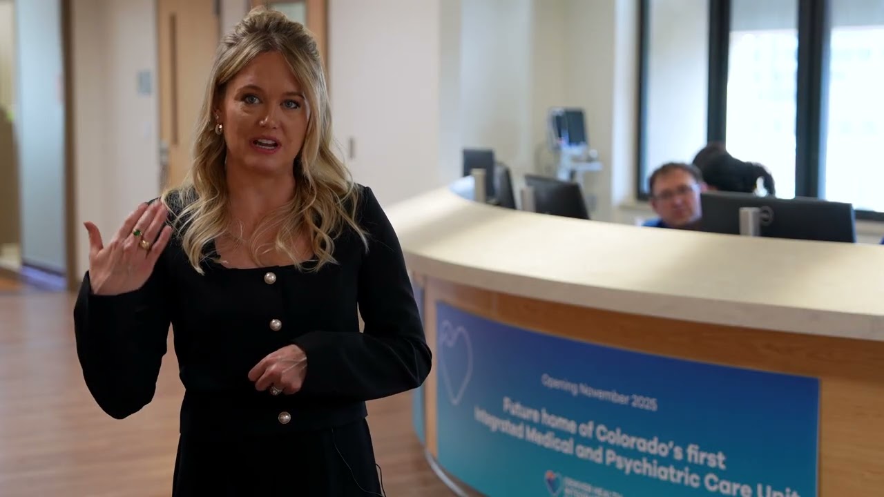 Tour of Colorado's First Integrated Medical and Psychiatric Care Unit (IMAP) at Denver Health