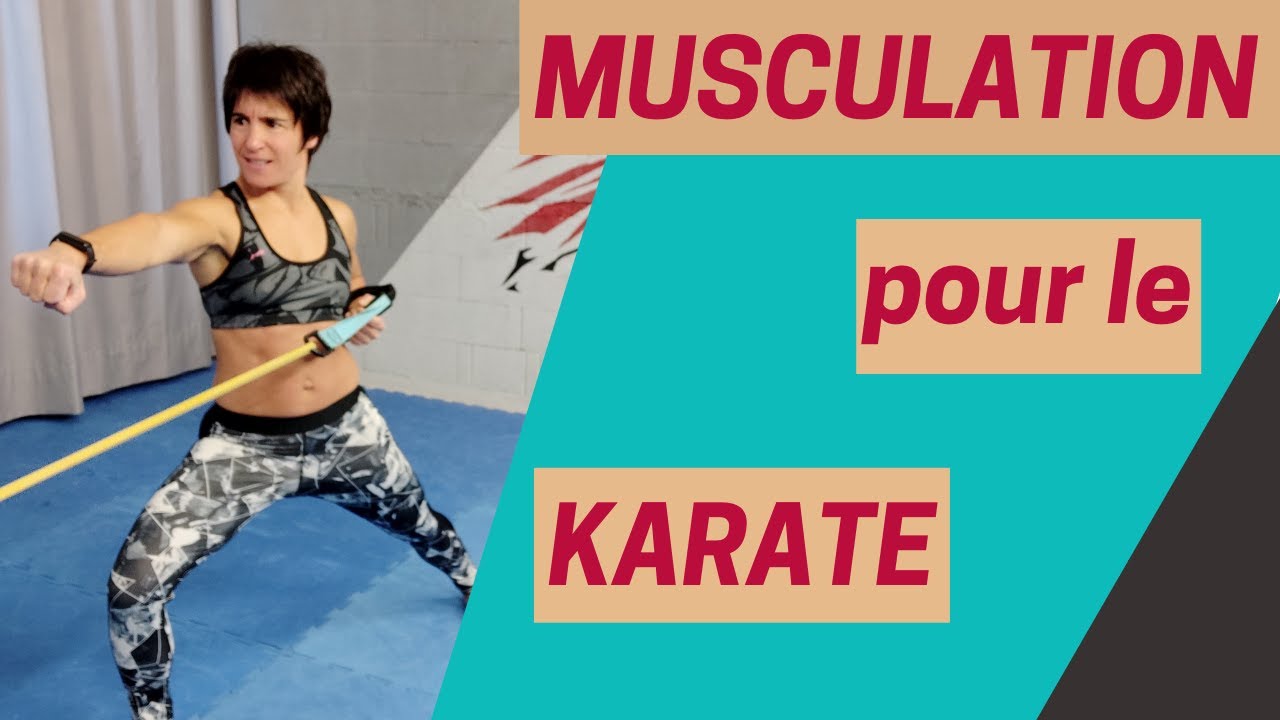 BANDES ELASTIQUES - Musculation pour le KARATE - Jessica et Sabrina BUIL