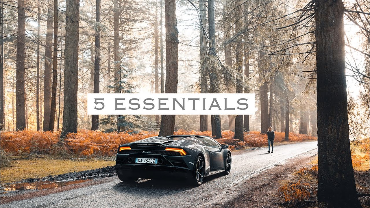 5 ESSENTIALS for automotive photography!