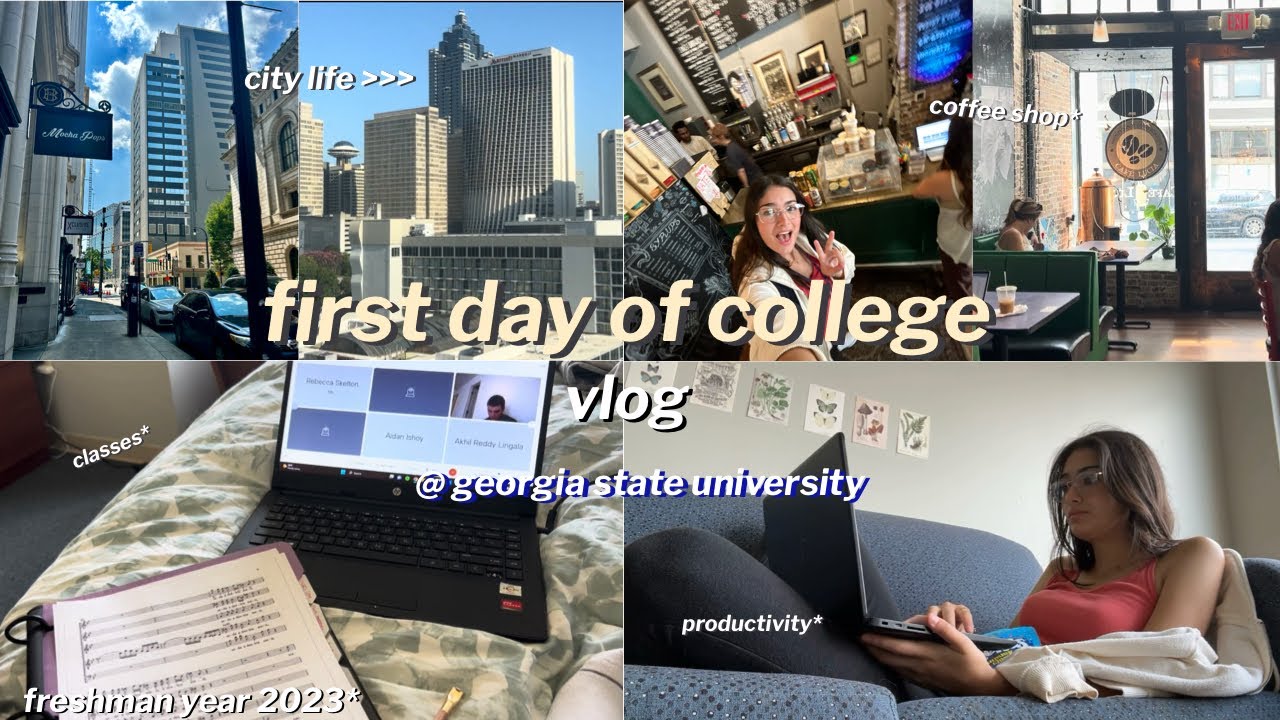 FIRST DAY OF COLLEGE!!  (except it's been a year) | Georgia State University
