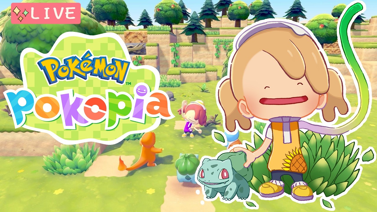 【 #Pokémon Pokopia 】我回來了！！ ✦ 從零開始的POKOPIA生活！！ ✨ #1 『 采彩 Aya 』