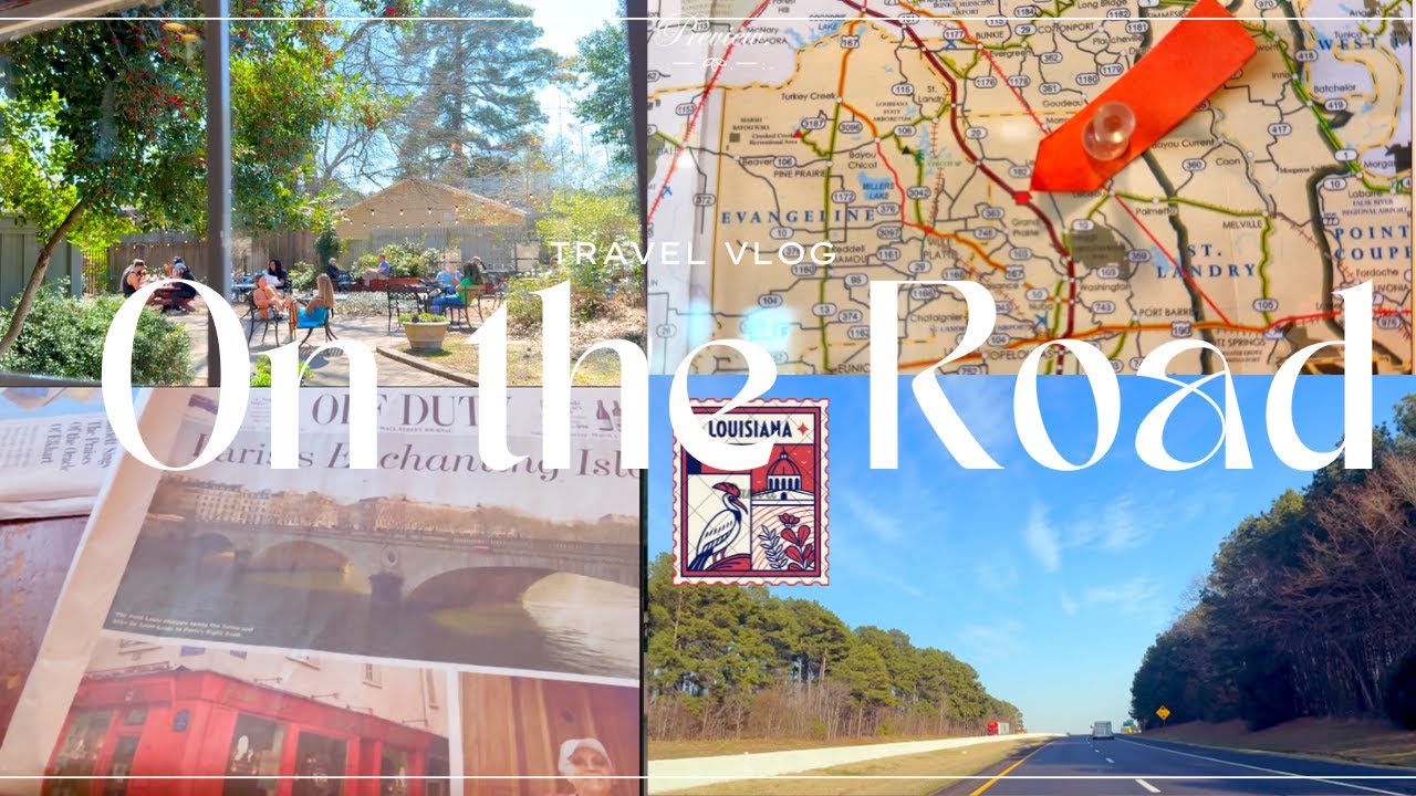Road Trip Across Louisiana travel vlog